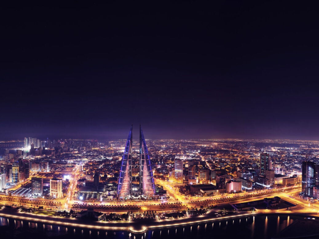 Bahrain-skyline-night
